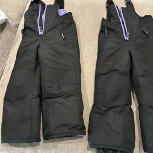 Champion Kids Black and Purple Overalls